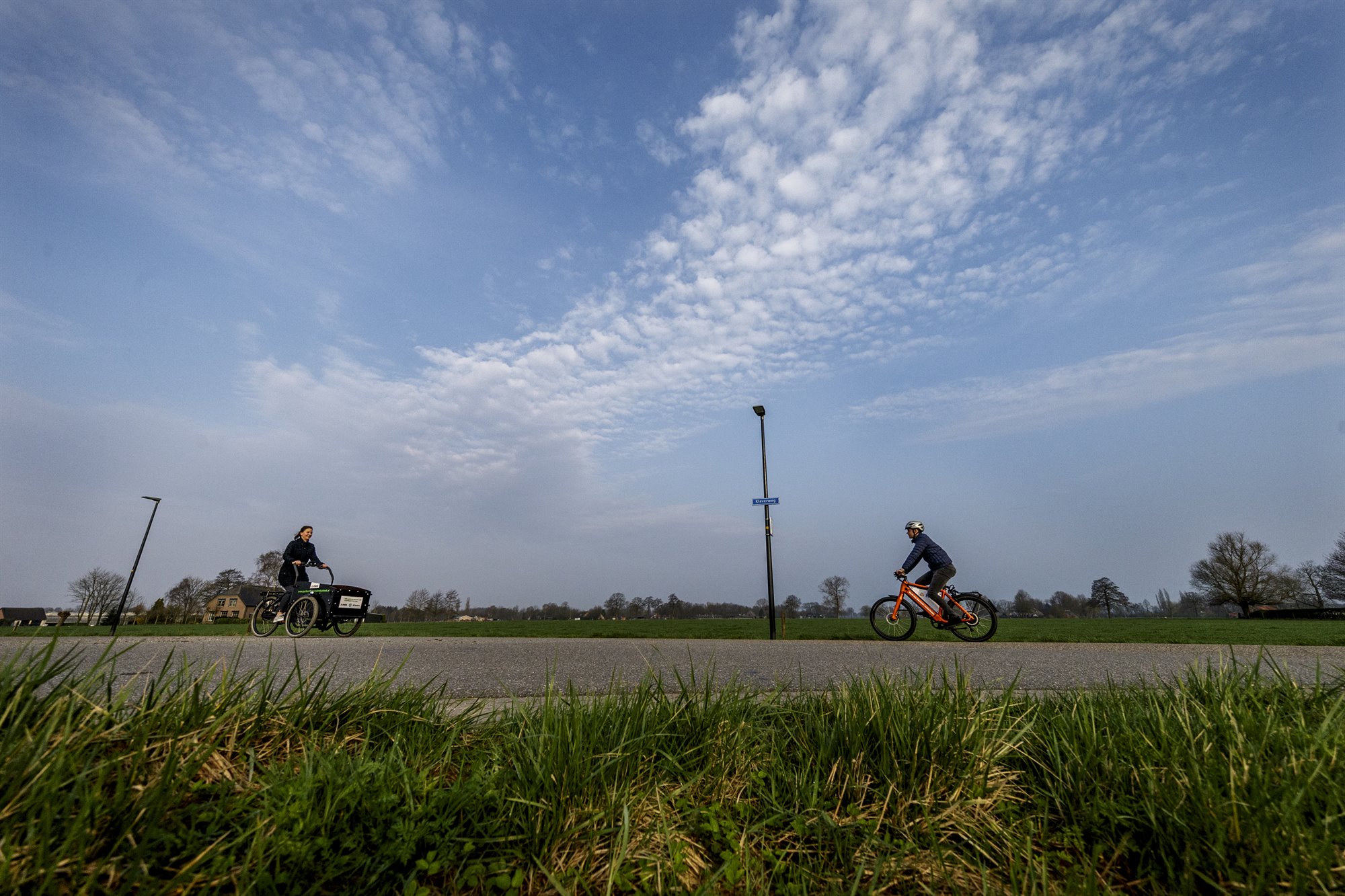 Tracé Osseveld - Teuge Fietspad met nieuwe verlichting