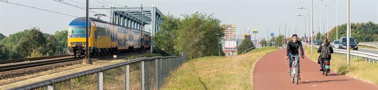 Snelfietsroute tussen Nijmegen en Wijchen
